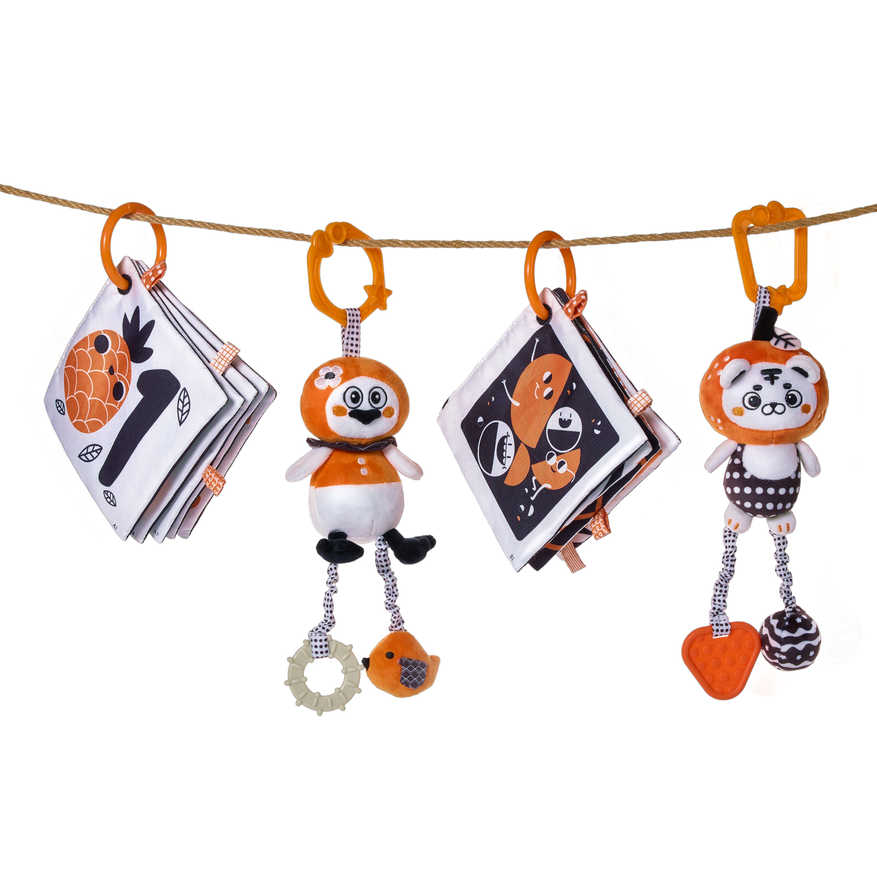 TM452 Hanging rattle book set
