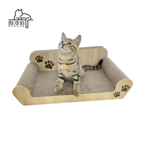 Venda quente Novo Design gato <span class=keywords><strong>scratcher</strong></span> sofá Cat <span class=keywords><strong>Scratcher</strong></span> Papelão Cat House - Product Image 2