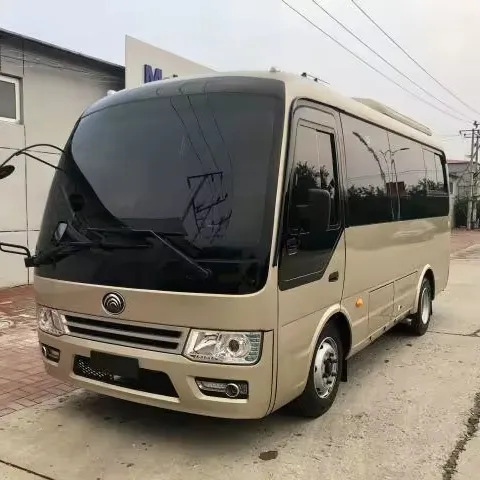 Sıcak antrenörler Yutong otobüs de taşıma kamu Youtong ZK6609 kullanılan şehir içi otobüsler ve antrenörler ikinci el otobüs 19 koltuklu minibüs satılık