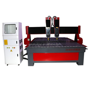 Enrutador CNC Cabezales múltiples Husillo doble 1325 2025 2030 Máquina de tallado de ataúd con controlador DSP - Product Image 1