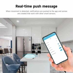 2025 WiFi Zigbee 5,8G Sensor de presencia humana Sensor de movimiento Detección de radar Smart Home APP Alarma - Product Image 6