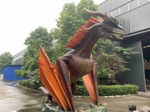 नवीनतम लोकप्रिय जीवन-आकार एनिमैटोनिक डायनासोर मॉडल विशाल सिमुलेशन पैट्रोसन थीम पार्क शॉपिंग मॉल सार्वजनिक खेल - Product Image 2