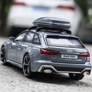 1:32 ses ve ışık geri çekme ile diecast model arabalar RS6 alaşım araba modeli metal model araba oyuncaklar süs Modelo del del - Product Image 3