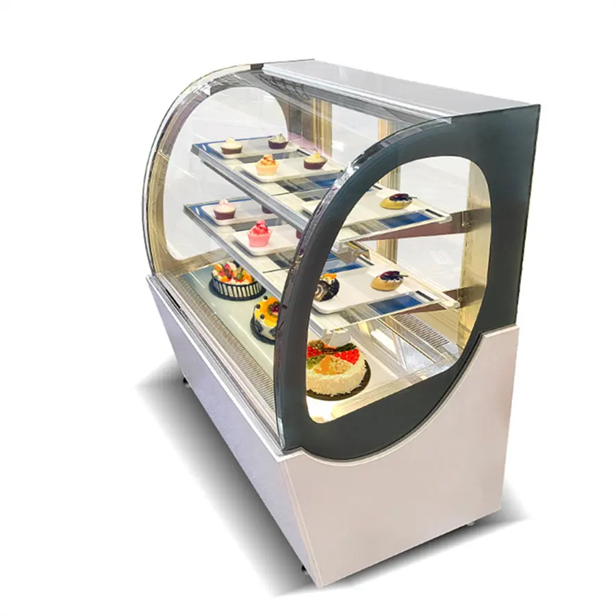 Vetrina per torte refrigerata attrezzatura per catering commerciale espositori per pasticceria vetrina per torta refrigerata