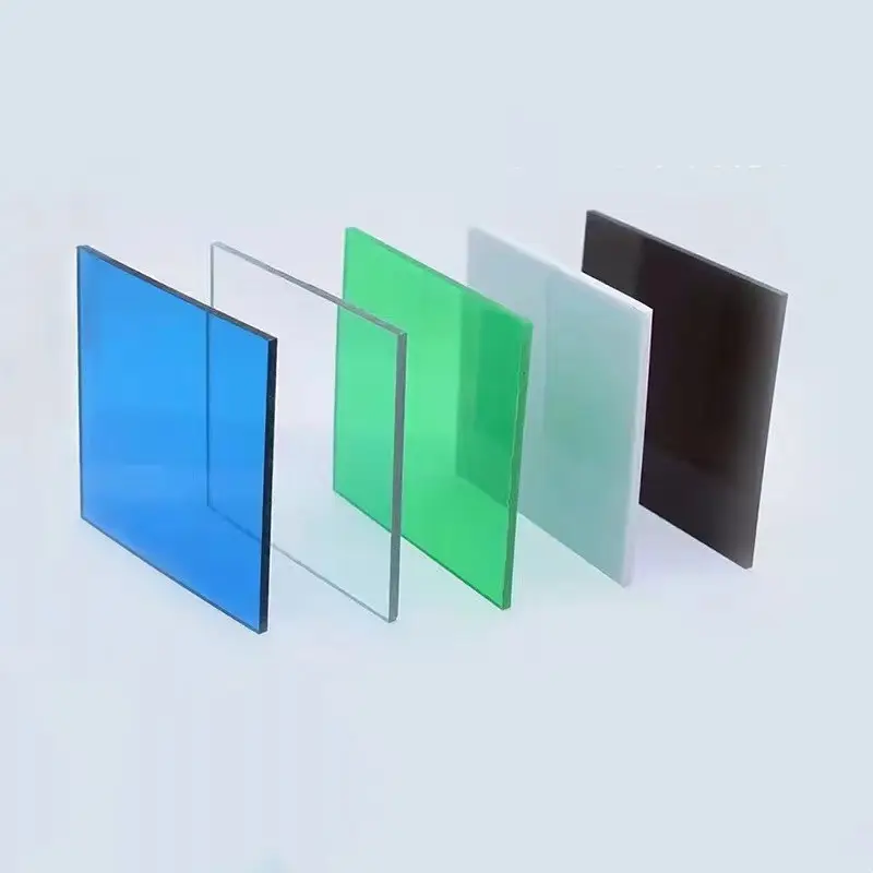 Plaques en plexiglas effilées, découpe à la taille, acrylique