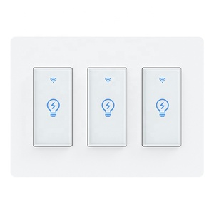 Interruptor de luz WiFi táctil inteligente IOT con temporizador incorporado, interruptor inteligente WiFi inteligente, interruptor de botón físico inteligente domoticainteligente - Product Image 3