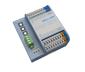 統合バスモジュールCC-LINK 16デジタル入力 (NPN & PNP) 16デジタル出力 (NPN) イーサネット通信モジュールCL-8800-C1NN - Product Image 1