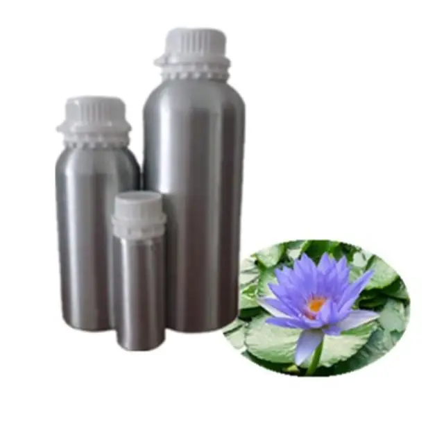 Pasokan pabrik 100% minyak esensial Lotus Biru alami murni ekstrak bunga Lotus Biru Nymphaea Caerulea