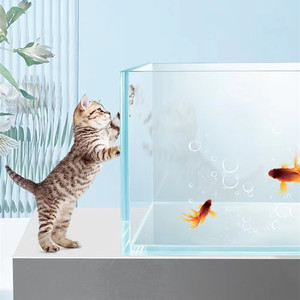 Platte Transparante 5Mm <span class=keywords><strong>Aquarium</strong></span> <span class=keywords><strong>Aquarium</strong></span> Ultra Clear Glas Gehard Glas Met Gepolijste Randen - Product Image 5