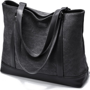 Women's with Pocket Canvas Tote Crossbody <strong>Bag</strong> Canvas Shoulder <strong>Bag</strong> Work Handbag Tote <strong>Wanderer</strong> <strong>Bag</strong> Tote Handbag