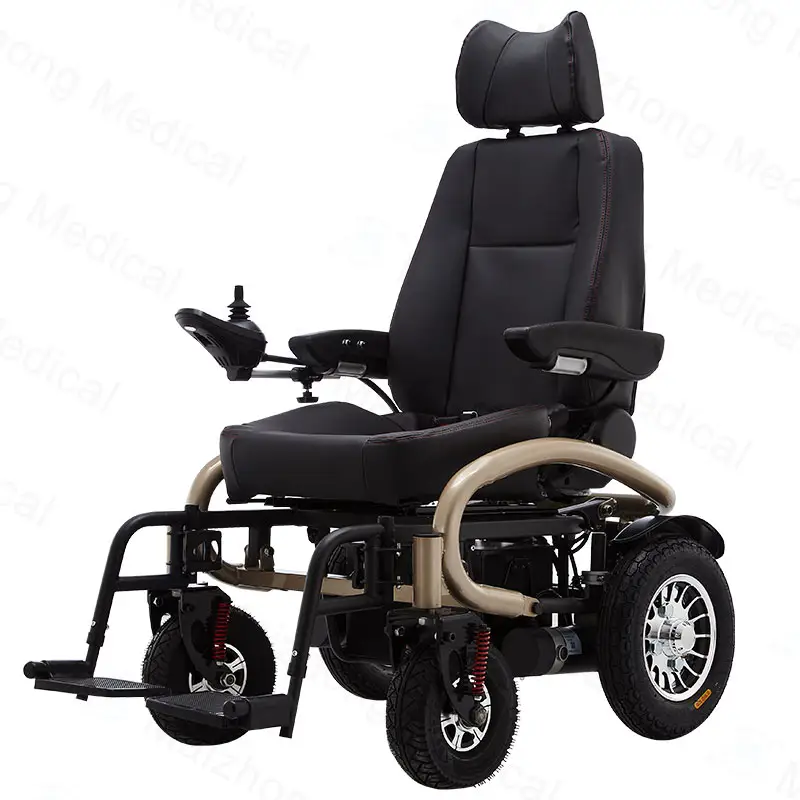 Cadeira de roda dobrável e elétrica, controle remoto automático elétrico