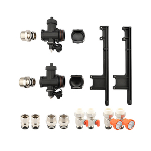 Válvula de parada de función manual y medidor de flujo para controlador de temperatura del colector de calefacción de suelo de agua para aplicación de habitación o Hotel - Product Image 6