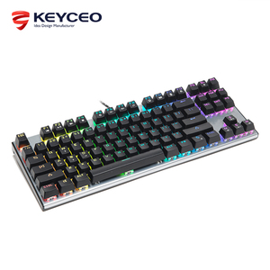 TKL Mechanical <strong>Keyboard</strong> Wired USB RGB Backlight Support Software High Quality Metal case Support OEM <strong>Keyboard</strong> Gaming - Product Image 6
