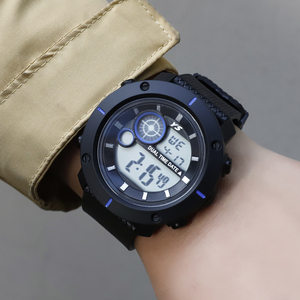 Đồng Hồ Đeo Tay Điện Tử Ngoài Trời Nam Cắm Trại Thể Thao Đồng Hồ Kỹ Thuật Số Chống Thấm Nước Đồng Hồ Đa Chức Năng Đồng Hồ Bấm Giờ Báo Thức Đồng Hồ Đếm Ngược - Product Image 3