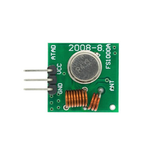ASK 433Mhz <strong>RF</strong> Wireless <strong>Transmitter</strong> Module and <strong>Receiver</strong> Kit 5V DC Raspberry Pi Diy