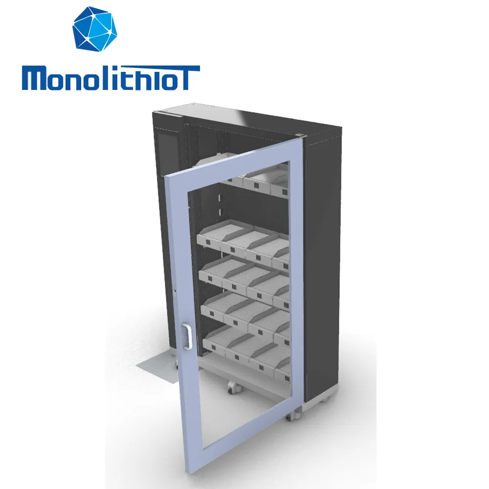 MonolithIoT Kabinet Penyimpanan Elektronik Elektronik Elektronik, Akses Manajemen Aset Dokumen Alat Kantor Pabrik