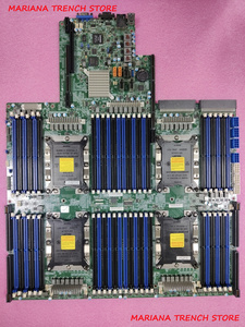Placa base X11QPH + para Supermicro SuperServer 2049U-TR4, 2. ª generación, procesador Xeon escalable, Quad Socket LGA-3647 (enchufe P) - Product Image 2