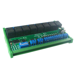 Módulo de Relé de Bus de Campo, Módulo de Expansión, 8CH, 12V, NPN, RS485, Modbus, RTU, PLC, IO, Placa de Expansión, NPN/PNP, Entrada Digital, Controlador CAN - Product Image 4