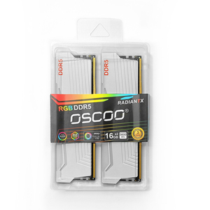 DDR5 Radiantx RGB memoria prezzo di fabbrica DDR memoria 1.35v DDR5 radiatore RAM 5200mhz/5600MHZ/6000MHZ a bassa latenza desktop - Product Image 4