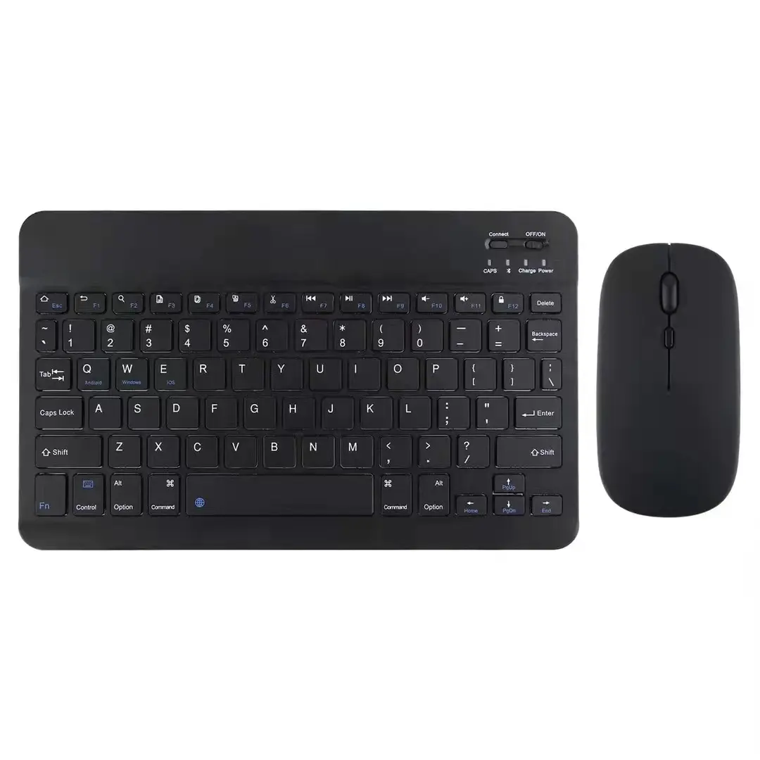 Set Keyboard dan Mouse Gaming, Set Keyboard dan Mouse Nirkabel Kombo untuk Laptop Mobile Tablet Pc