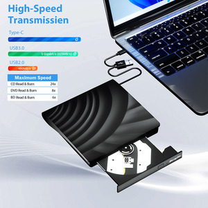 USB 3.0 Type-Cไดรฟ์BlurayภายนอกBD-R BD-ROM CD/DVD RW Burner 3Dเครื่องเล่นBlu Rayนักเขียนเครื่องบันทึกสําหรับแล็ปท็อปพีซีไดรฟ์แสง - Product Image 4