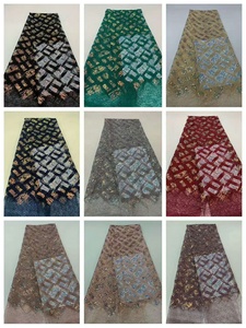 Nhà máy bán Ghana ren vải partyfashion Ren Vải bán buôn thêu ren vải - Product Image 6