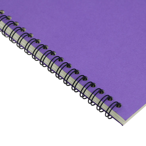 Nhà máy tùy chỉnh cá nhân xoắn ốc ràng buộc A5 notepad với lót trang đơn giản phong cách biểu tượng tùy chọn cho trường làm việc bằng văn bản - Product Image 5