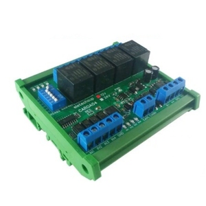 DC 12V/24V 4-16CH Módulo de relé de bus de campo CAN, RS485 Modbus RTU PLC IO, placa de expansión, entrada Digital NPN/PNP, controlador CAN - Product Image 3