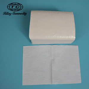 Cheap Natura Recycled Brown Dispenser Napkin Tissue <strong>V</strong> Fold <strong>Interfold</strong> Kraft Paper Napkins Quilted Napkin for Table - Product Image 1