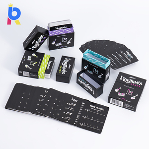 Tùy chỉnh in âm nhạc bên Trò chơi thẻ bán buôn di động và vui vẻ <span class=keywords><strong>trivia</strong></span> cho người lớn - Product Image 3