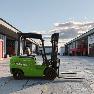 Nuevo modelo de equilibrio de paletas de tracción delantera elevación automática carga descarga apilamiento alta Mini carretilla elevadora eléctrica