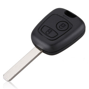 2 Buttons <strong>Remote</strong> Key Shell Case Fob for Peugeot 106 206 <strong>207</strong> 306 307 VA2/HU83/NE72/SX9 - Product Image 2