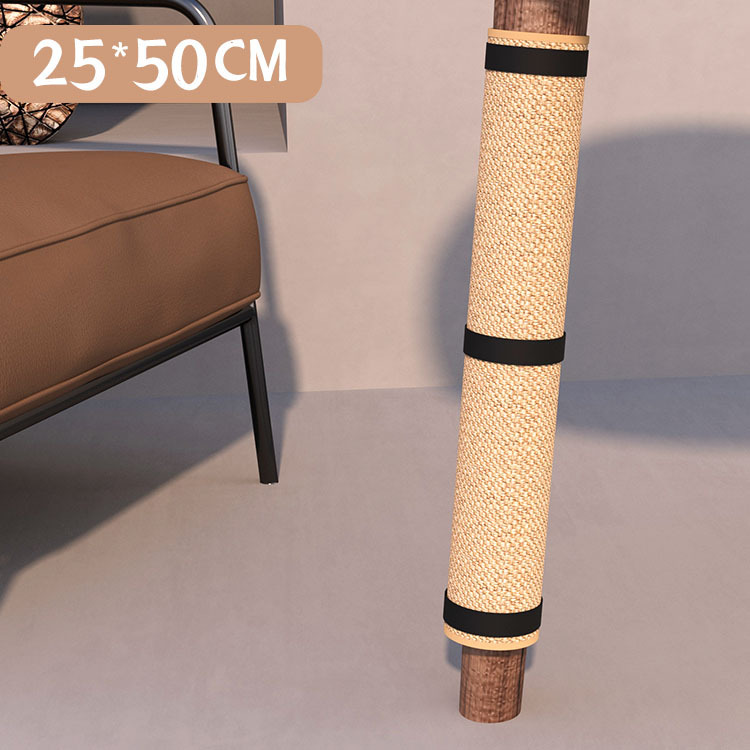 Tabla rascadora para gatos con pata de mesa de 25*50 cm.