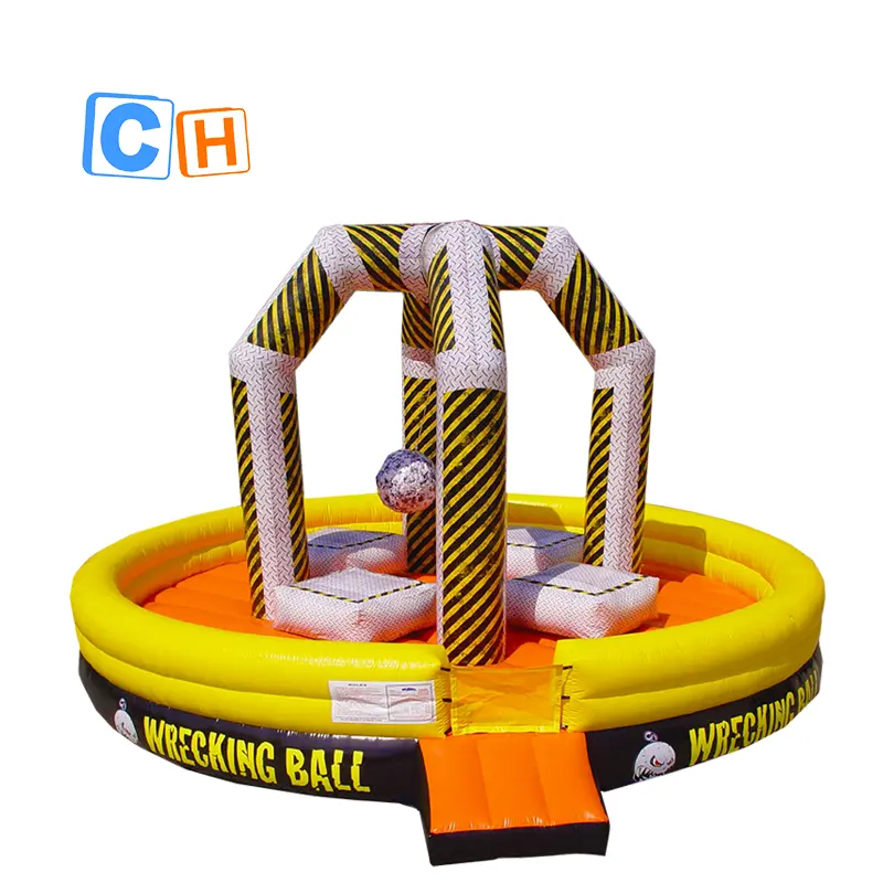 Castillo inflable de salto para adultos, juego de pelota de naufrago inflable para adultos, nuevo diseño, a la venta