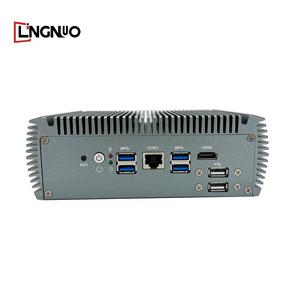 Rugged Edge Computing Box PC Intel 11th Gen 6x2,5G LAN 4K para HD Fanless Design Industrial IoT Automation Computadora integrada
