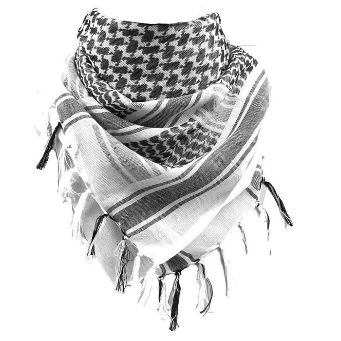 Goedkope Hoge Kwaliteit Hot Verkoop 100% Katoenen Hals Hoofddoek Wrap Voor Mannen Vrouwen Shemagh Palestine Moslim Kafiya Keffiyeh