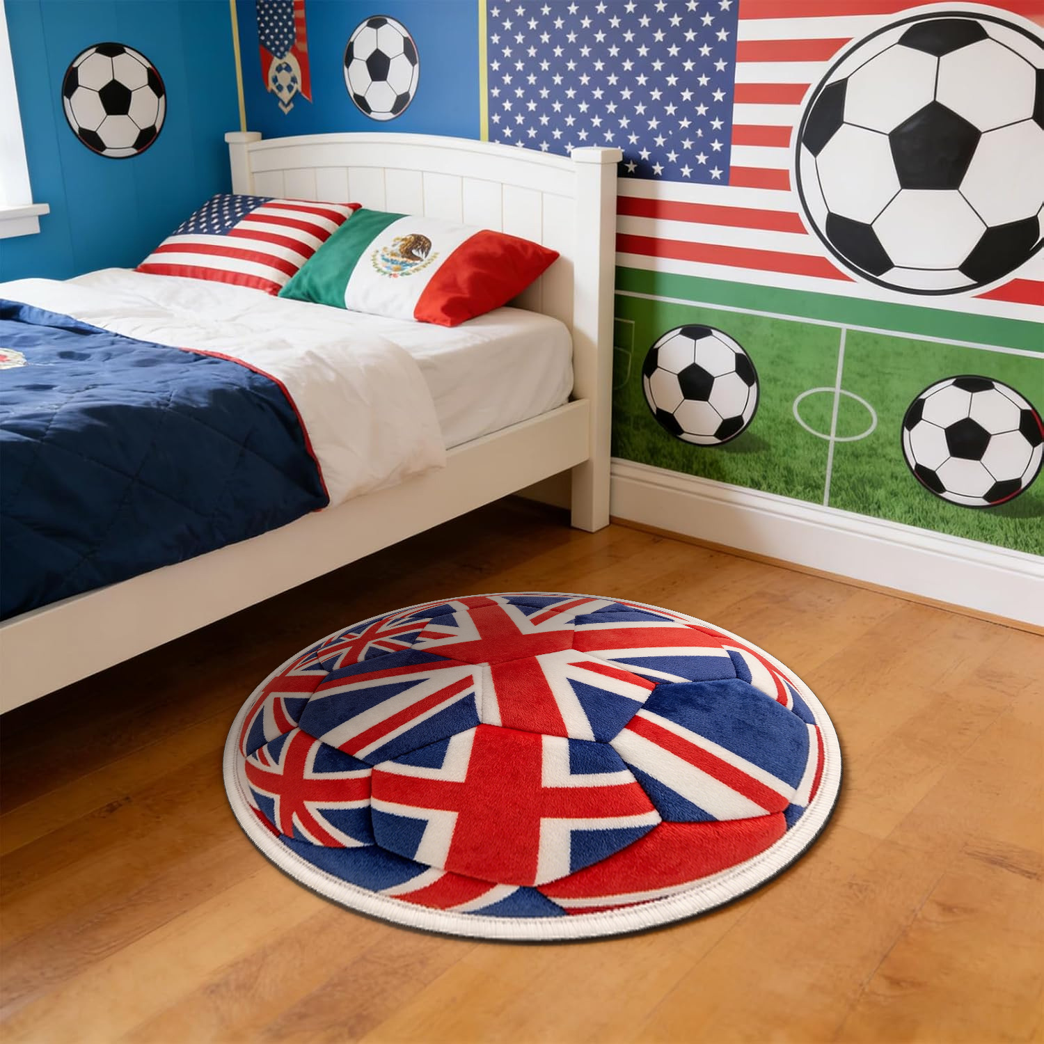 Zy world cup cashmere floor mat-7
