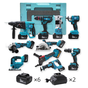 Cordless <strong>Power</strong> Tools Combo <strong>Kit</strong> Battery <strong>Power</strong> Tool <strong>Kits</strong> 21V Lithium Battery <strong>Power</strong> Tools <strong>Kit</strong> - Product Image 1