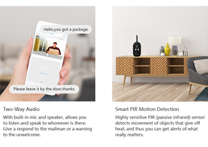 Ubox I Cam + 太阳能迷你闭路电视摄像机户外3MP 5MP无线4G sim卡6400毫安电池供电家庭安全智能摄像机 - Product Image 4