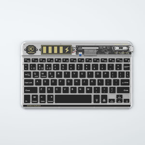厂家直销透明照明迷你键盘无线静音键盘家用办公键盘 - Product Image 1