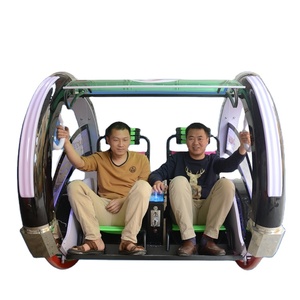 Amusement公園360 Degree Rotating Happy Le Bar Car電気子供車 - Product Image 1