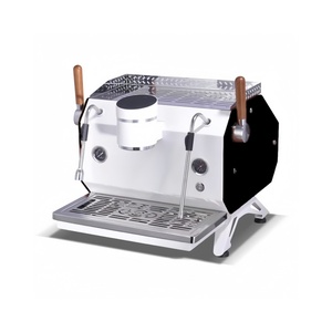 Halbautomat ische Kaffee maschine mit zwei Kesseln Programmier bare Einzel gruppe - Product Image 1