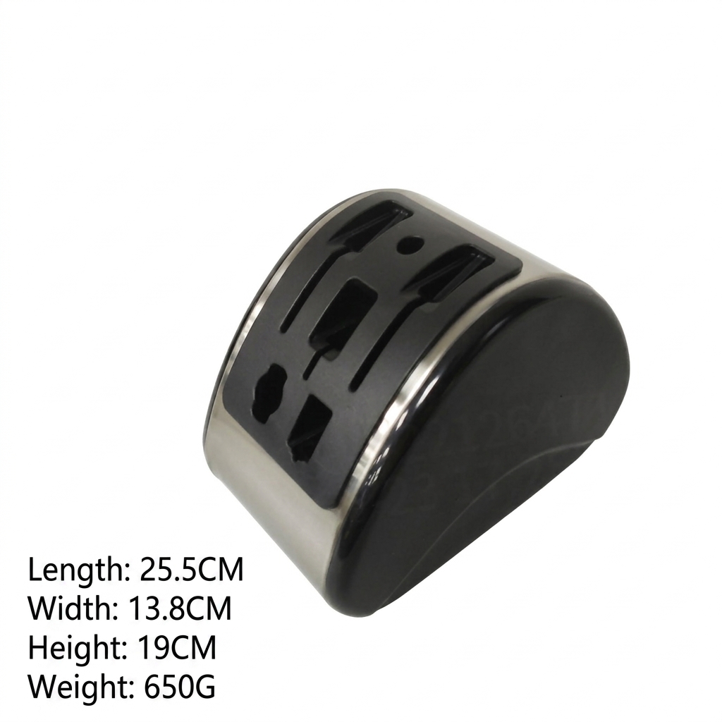 Single Plastic Holder - Black
