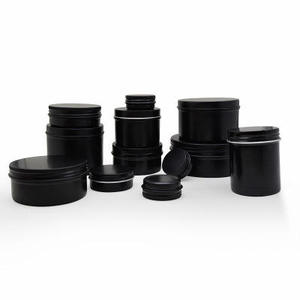 批发100毫升80毫升50毫升30毫升黑银多规格铝罐锡罐 - Product Image 2