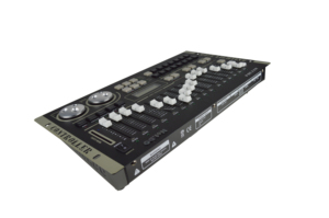 MAX384 DMX 512คอนโซลเวทีแสง RGBW ดิสโก้คอนโซลย้ายหัวควบคุมไฟ LED สำหรับเวทีดิสโก้
