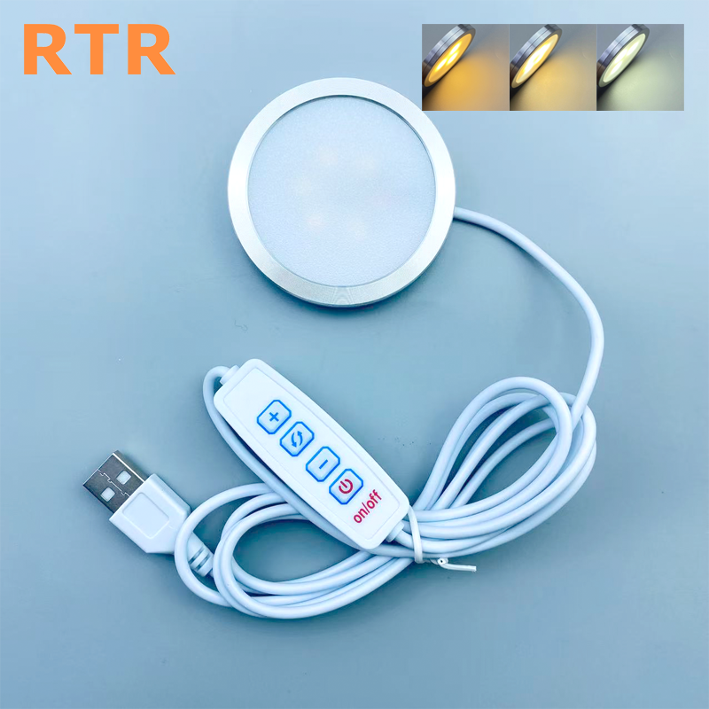 USB5V Four-button Dual-CCT(warm/white) 60*8mm