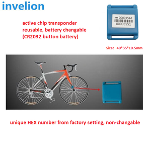 Transpondedor de Chip activo UHF RFID Pulsera Etiquetas de tobillo TCP IP RJ45 Ethernet para sistema de sincronización de carreras de maratón - Product Image 2