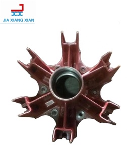 半挂车轮毂总成的类型半挂车总成13t辐条轮毂 - Product Image 2