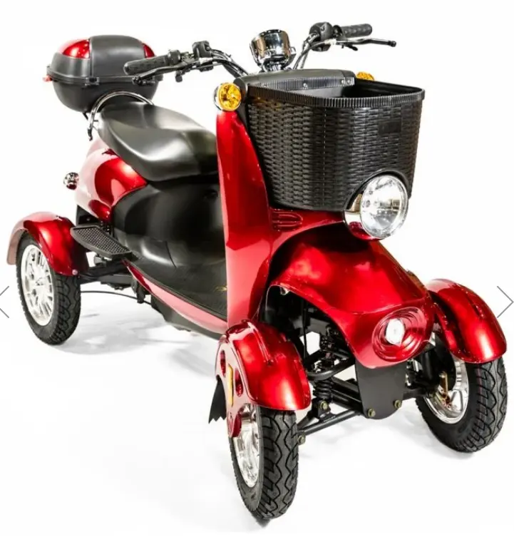 Yeni ürün fabrika fiyat dört tekerlekli engelli yaşlı scooter ile 800W motor