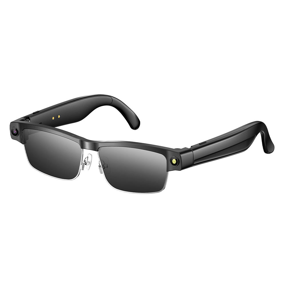 Lunettes de soleil argentées